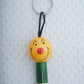 Handcrafted Wooden doll whistle Key Chain