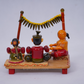 Hindu Marriage Mandapam Wooden Miniature Set (Handicrafts / Navaratri)