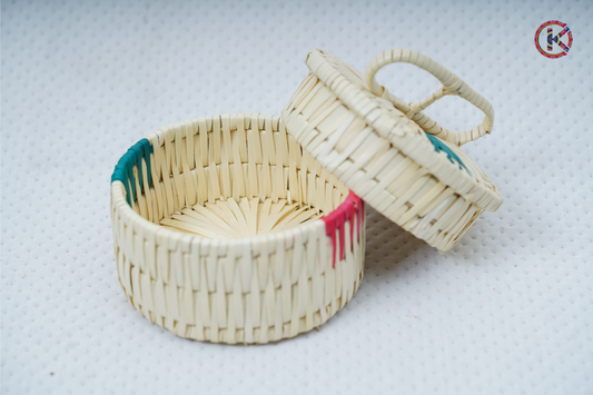 Hand Wooven Palm Leaf Box (Gift Box/ Return Gifts) Eco-friendly